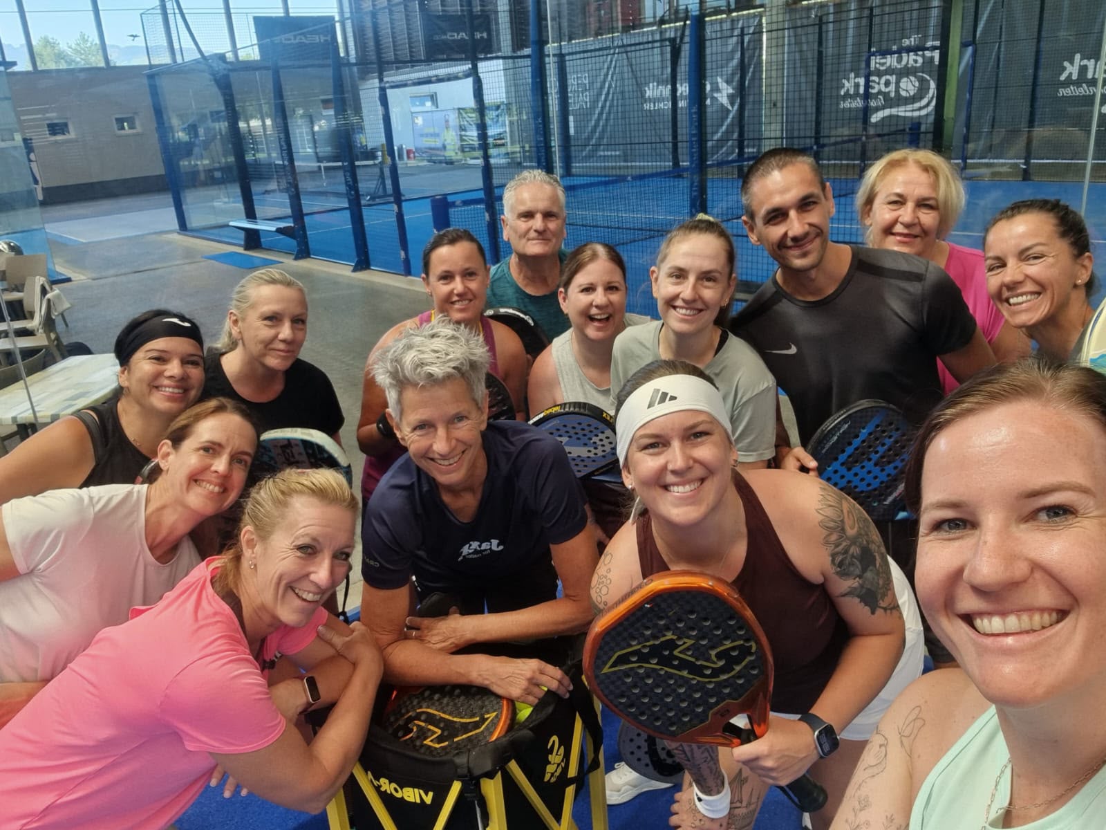 Groepsfoto tijdens het Starterscamp